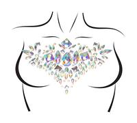 Leg Avenue Aura Body Jewels Sticker, One Size, Clear, 0.3 kg