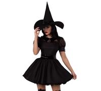Leg Avenue Bewitching Witch Costume (S, Black)