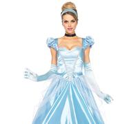 Leg Avenue Classic Cinderella Costume (Large, Blue)