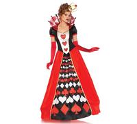 LEG AVENUE Damen Deluxe Queen Of Hearts Kostüme