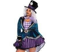 Plus Size Leg Avenue Delightful Mad Hatter Costume