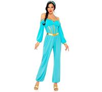Leg Avenue Desert Princess Halter Jumpsuit - Size M - Women’s Costume