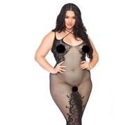 Leg Avenue Dual Strap Halter Dress Plus Size 14 To 18