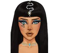 Leg Avenue Eye034 10122 Costume Eyewear, Cleopatra Multicolor, One Size