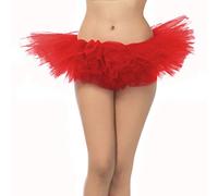 Leg Avenue Halloween Special Tutu, One Size, Red