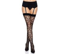 Leg Avenue Heart Fishnet Stockings [6643]