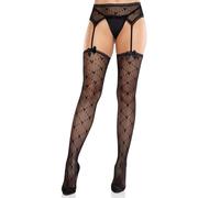 Leg Avenue Heart Stockings & Garterbelt [1601]