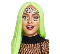 Leg Avenue Iris Face Jewels Sticker, One Size, Clear, 0.3 kg