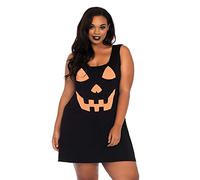 Leg Avenue Jersey Pumpkin Dress Women's Costumes, XXX-Large/XXXX-Large