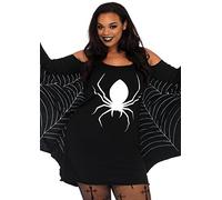 Leg Avenue Jersey Spiderweb Dress Women's Costumes, X-Large/XX-Large