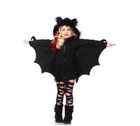 Leg Avenue Kids Cozy Bat Costume (Small, Black)
