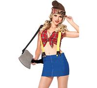 Leg Avenue Lumber Jackie Women's Costumes, Small/Medium