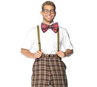 Leg Avenue Male Female School Nerd Geek Kit - Fancy Dress - One Size