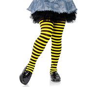 Leg Avenue Medium/Large Black Women's Wet Look Zipper Back Thigh Highs