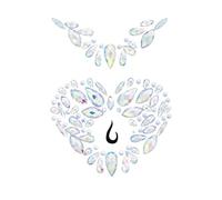 Leg Avenue Novalie body jewels sticker, One Size
