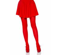 Leg Avenue - Nylon tights. - One Size - RED - 7300