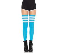 Leg Avenue One Size Green/White Beer Time Athletic Socks