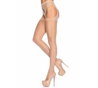 Leg Avenue One Size Nude Sheer Suspender Pantyhose