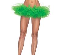 Leg Avenue Organza Tutu, One Size, Kelly Green