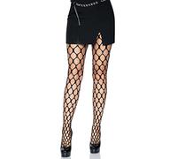Leg Avenue Rhinestone net Tights, O/S (Black)