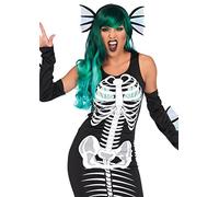 Leg Avenue Skeleton Siren Costume, Small/Medium