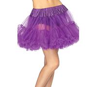 Leg Avenue Women Layered Tulle Petticoat Costume Accessories, Purple, One Size UK