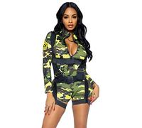 Leg Avenue Women's 2 PC Goin' Commando Army Costumes, X-Small