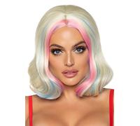 Leg Avenue Women's Harley Wavy bob Wig Adult Sized Costumes, One Size