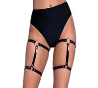 Leg Avenue Women's Lingerie, Black Studded, One Size