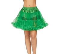 Leg Avenue Women's Petticoat Best Basic Costume Accessories, Kelly Green, One Size(UK 6-12)