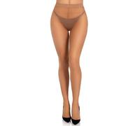 Leg Avenue Women's Spandex Sheer Support Pantyhose, Black, One Size