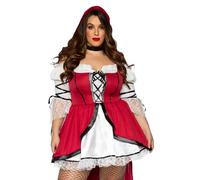 Leg Avenue Women's Storybook Red Riding Hood Costume w/Red Cape