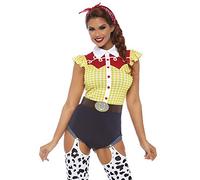 Leg Avenue Women's Vaquera Giddy Up Adult Sized Costumes, Multicolor, X-Large