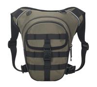 Leg Bag Motorcycle Drop Leg Bag Hip Bum Motorcycle Bag Motorcycle Thigh Bag Large Capacity for Hiking Climbing Fishing Motorbike Leg Bag(Green)
