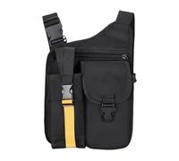 Leg Bag, Sports Pouches, Multifunctional Use Lightweight & Comfortable, Hip Pouch, Black, 10.24x7.09x1.97 Inches for Festival, Hunting, Fishing, Carnival, Cycling, Running, Biking, Horse Riding