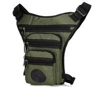 Leg Bag,Thigh Bag Men's Leg Bags Men's Pant Bags Belt Hip Drop Messenger Shoulder Travel Hiking Canvas/Nylon Motorcycle Waist Bag(1)