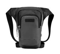 Leg Bag,Thigh Bag Reflective Strap Men's Waterproof Nylon Riding Leg Bag Drop Fanny Waist Bag Motorcycle Riding Waist Leg Bag Crossbody Bag(Grey)