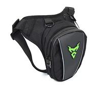 Leg Bag Waterproof Drop Waist Leg Bag Thigh Belt Hip Bum Motorcycle Tactical Travel Cell/Mobile Phone Purse Fanny Pack Bags Motorbike Leg Bag(Green)