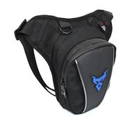 Leg Bag Waterproof Motorcycle Drop Leg Bag Motobiker Riding Belt Pouch Pack Waist Bag Belt Pack Motorbike Leg Bag(Blue)