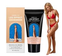 Leg&Body Waterproof Makeup,Full Coverage Body Foundation No Transfer,Concealer for Veins,Marks&Uneven Skin Tone,Long Lasting Moisturising Leg Makeup,Smooth Natural Skin Blending Finish(Natural)