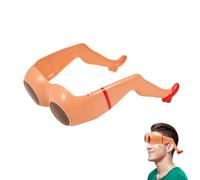 Leg & Buttocks Novelty Sunglasses - Funny Glasses for Adults, Crazy Party Glasses Gag Prank Glasses Joke, Comedy Glasses Novelty Glasses Funny Sunglasses for Adults Men