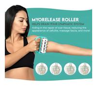 Leg Cellulite Massager Roller,Cellulite Manual Roller - Deep Tissue Scraper for Women Men Elderly Arm Neck Shoulder Leg Athletic Training Workout