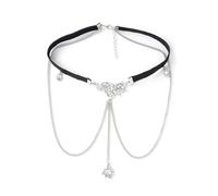 Leg Chain Models With Diamonds Leg Chain Body Chain Leg Ring Leg Chain for Women and Girls(1)