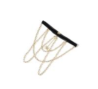 Leg Chain Sexy Lace Stretch Beetle Animal Leg Chain Ladies Leg Jewellery for Women and Girls(Gold)