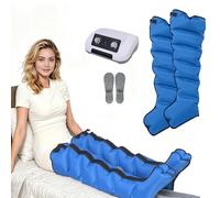 Leg Compression Recovery Boots with Customisable 0-240 mmHg Pressure and 0-30 Minute Timer,Leg Massager with Pressotherapy and Lymphatic Drainage for Pain and Circulation