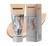 Leg Coverage Waterproof,100g Leg And Body Scar Cover Up With Brush, Tattoo Cover Up Makeup Long Lasting Body Foundation For All Skin Tones