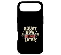 Leg Day Fitness Squat Now Regret Later Gym Case for iPhone Air