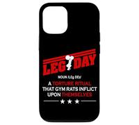 Leg Day Torture Ritual funny gym workout Case for iPhone 12/12 Pro