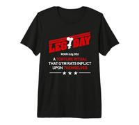 Leg Day Torture Ritual Funny Gym Workout Premium T-Shirt