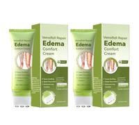 Leg Edema Relief Cream, Varicose Vein Treatment Cream, Spider Vein Relief Roller, Natural Herbs, Improves Blood Circulation, Relieves Foot Edema, and Protects Blood Vein Health